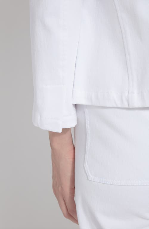 Lyssé Della Denim Cropped Blazer