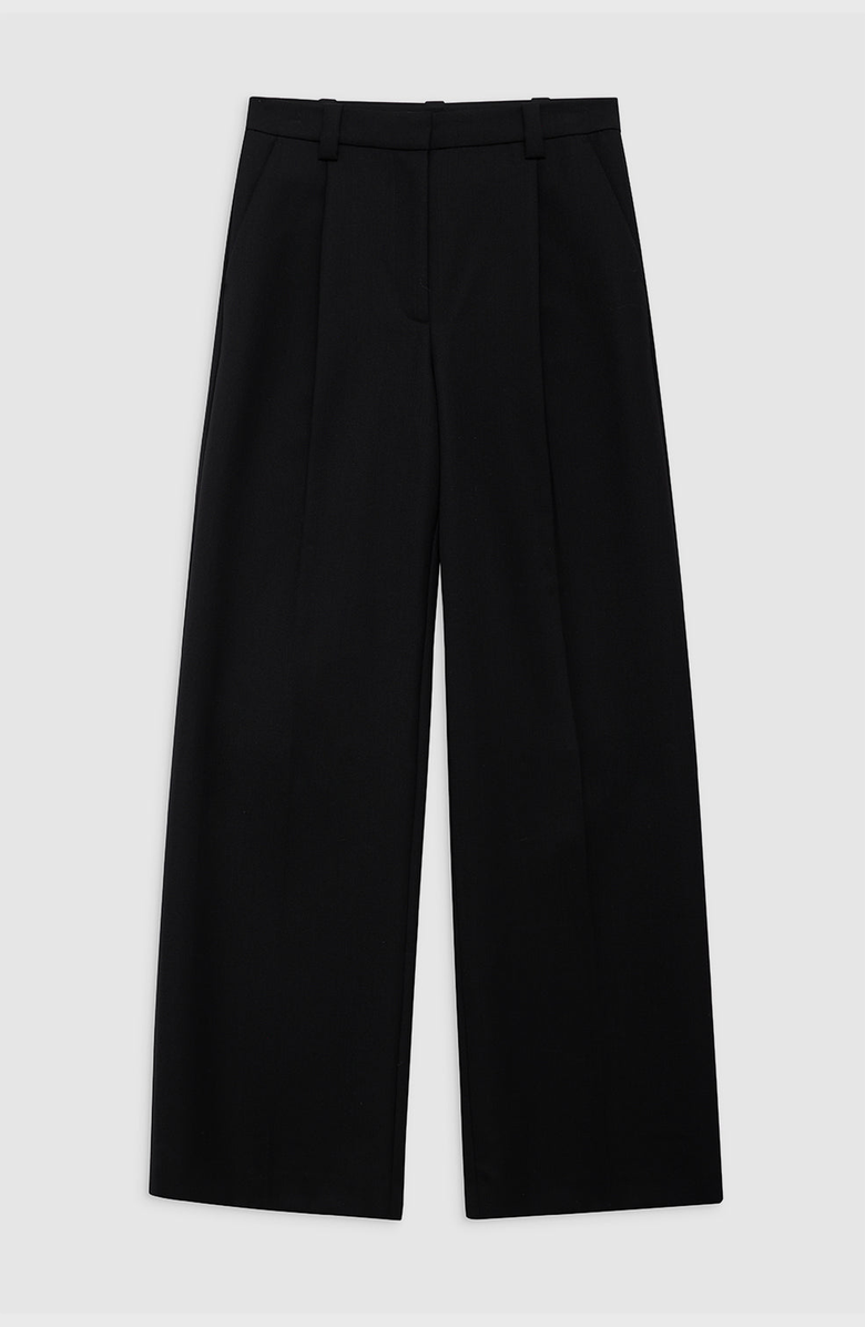 ANINE BING Trent Trouser, Alternate, color, Black