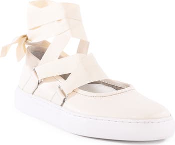 Seychelles Ribbons Ankle Wrap Flat (Women) | Nordstromrack