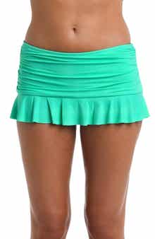 La Blanca Skirted Bikini Bottoms