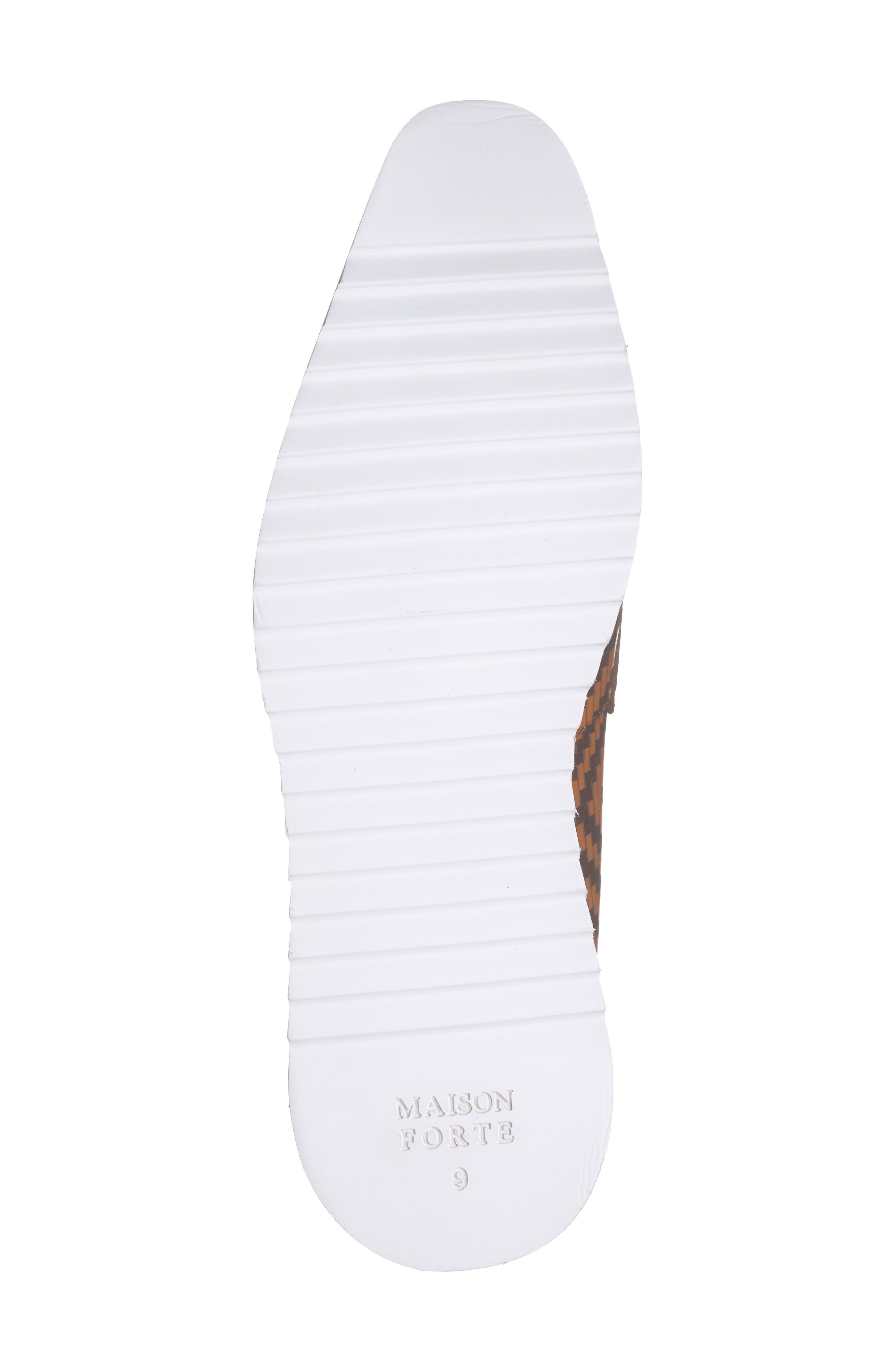 Maison Forte Marbella Woven Penny Loafer, Alternate, color, 