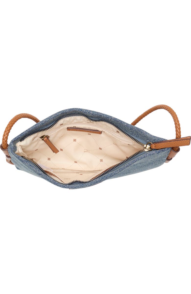 Lucky Brand Ezri Slim Crossbody Bag, Alternate, color, Denim