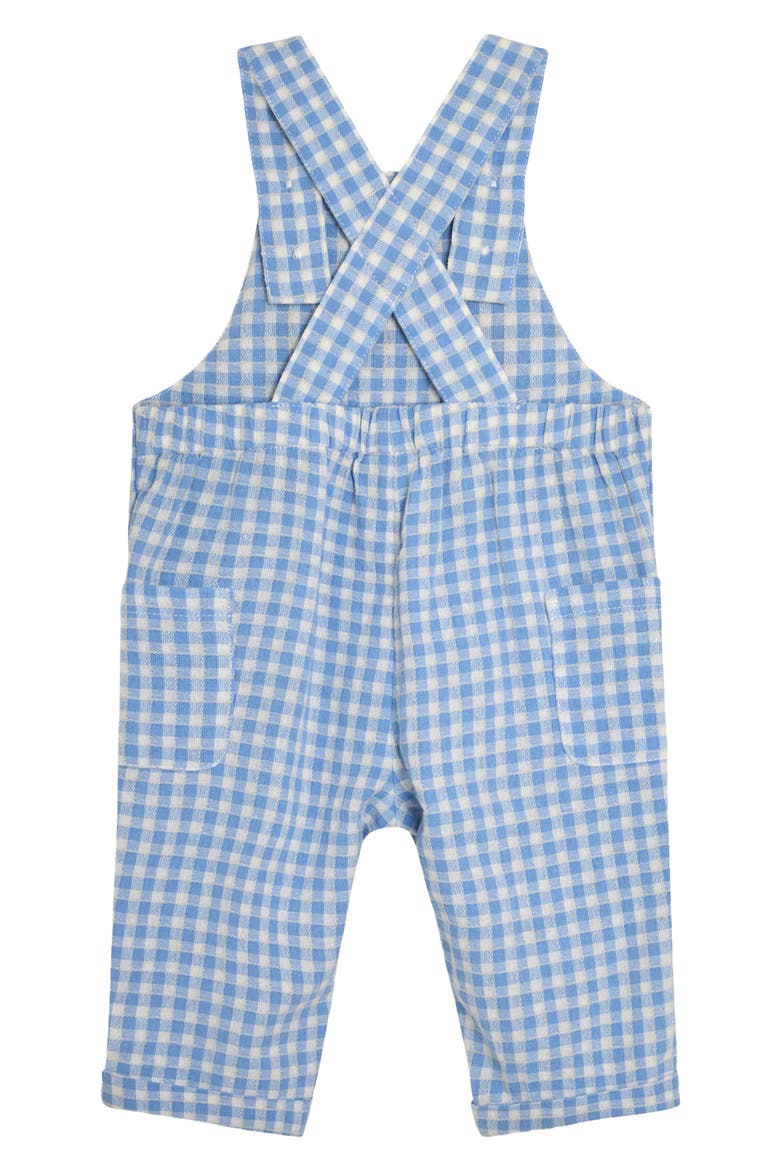 Tractor Overalls & Shirt Set, Alternate, color, BLUE