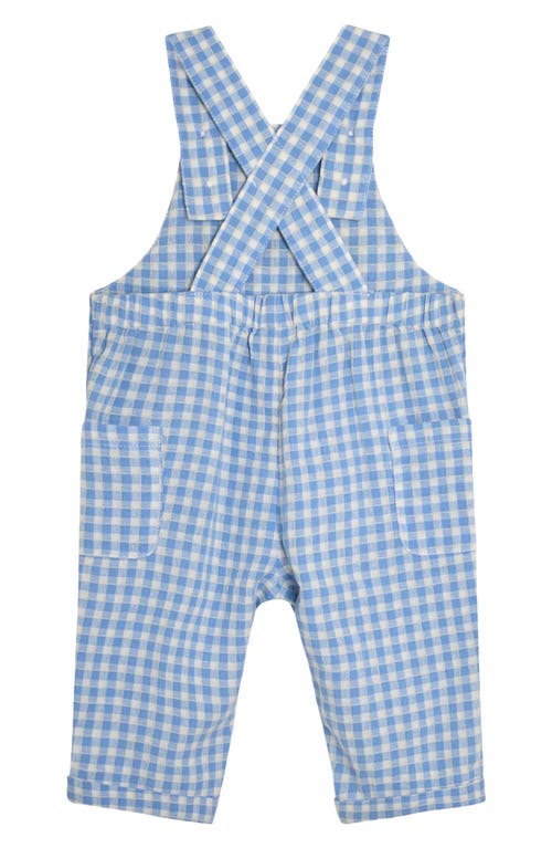 Jojo Maman Bébé Jojo Maman Bebe Tractor Overalls & Shirt Set In Blue
