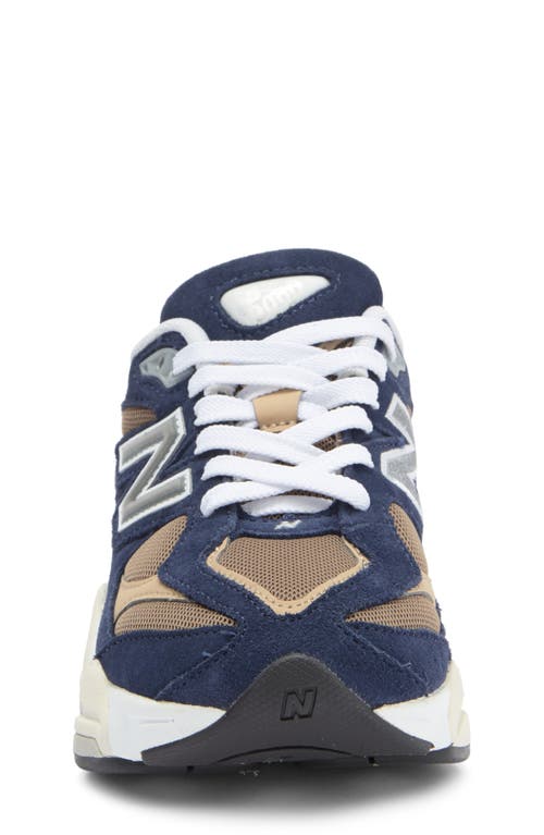 New Balance Kids' 9060 Sneaker In Nb Navy/mushroom
