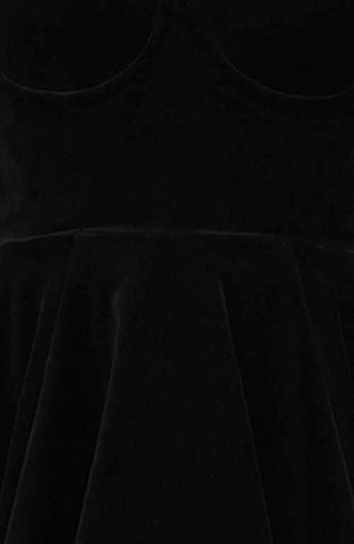 Shop House Of Cb Mademoiselle Long Sleeve Midi Cocktail Dress In Black