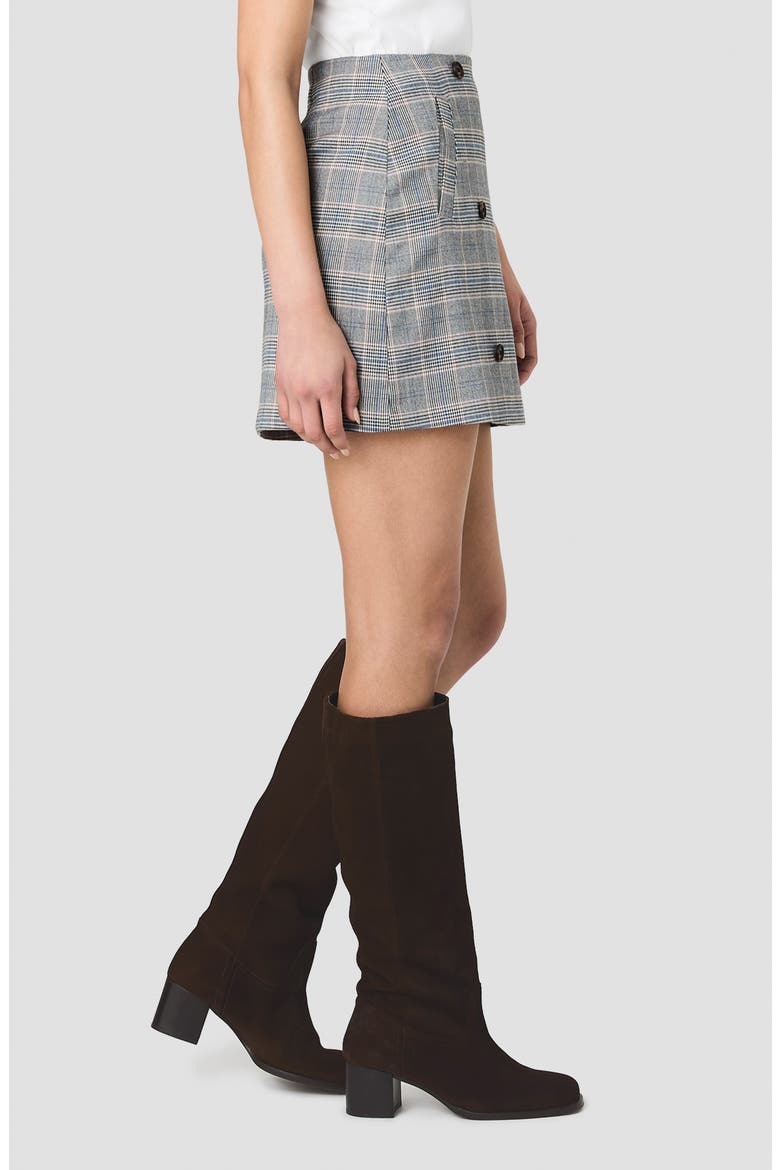Matteo Plaid Miniskirt, Alternate, color, MATTEO PLAID SUITING