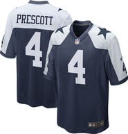 Nike Men's Nike Dak Prescott Navy Dallas Cowboys Alternate Game Team Jersey