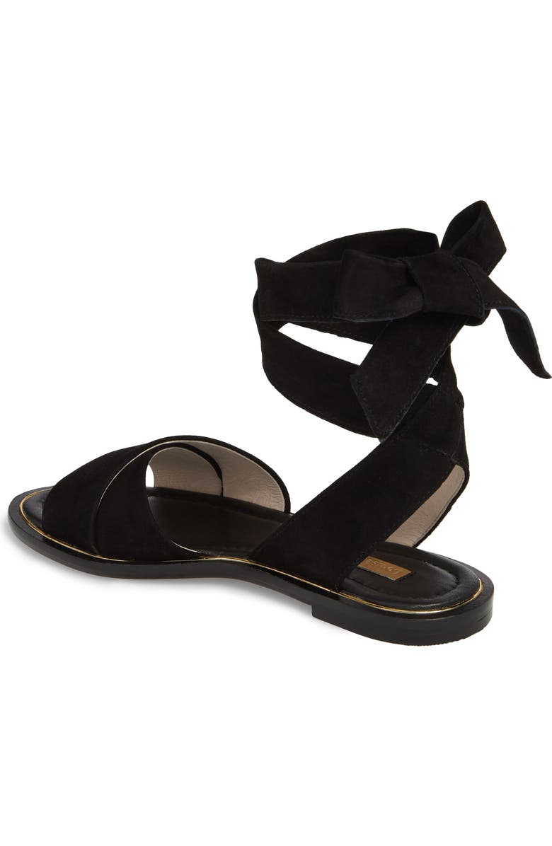 Louise et Cie Biglia Ankle Wrap Sandal, Alternate, color,