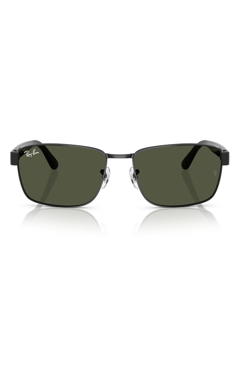 Ray-Ban 59mm Square Sunglasses, Main, color, 