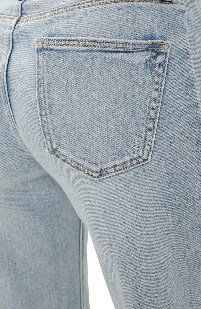 Silver Jeans Co. Suki Curvy Raw Hem Ankle Wide Leg Jeans, Alternate, color, West End