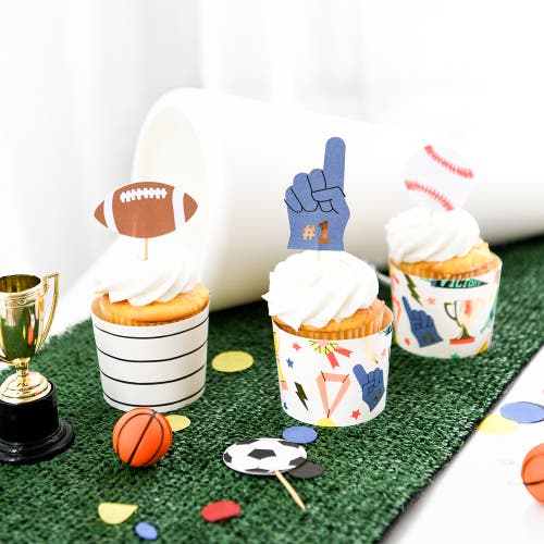 Daydream Society Sports Cupcake Decorating Set In Blue