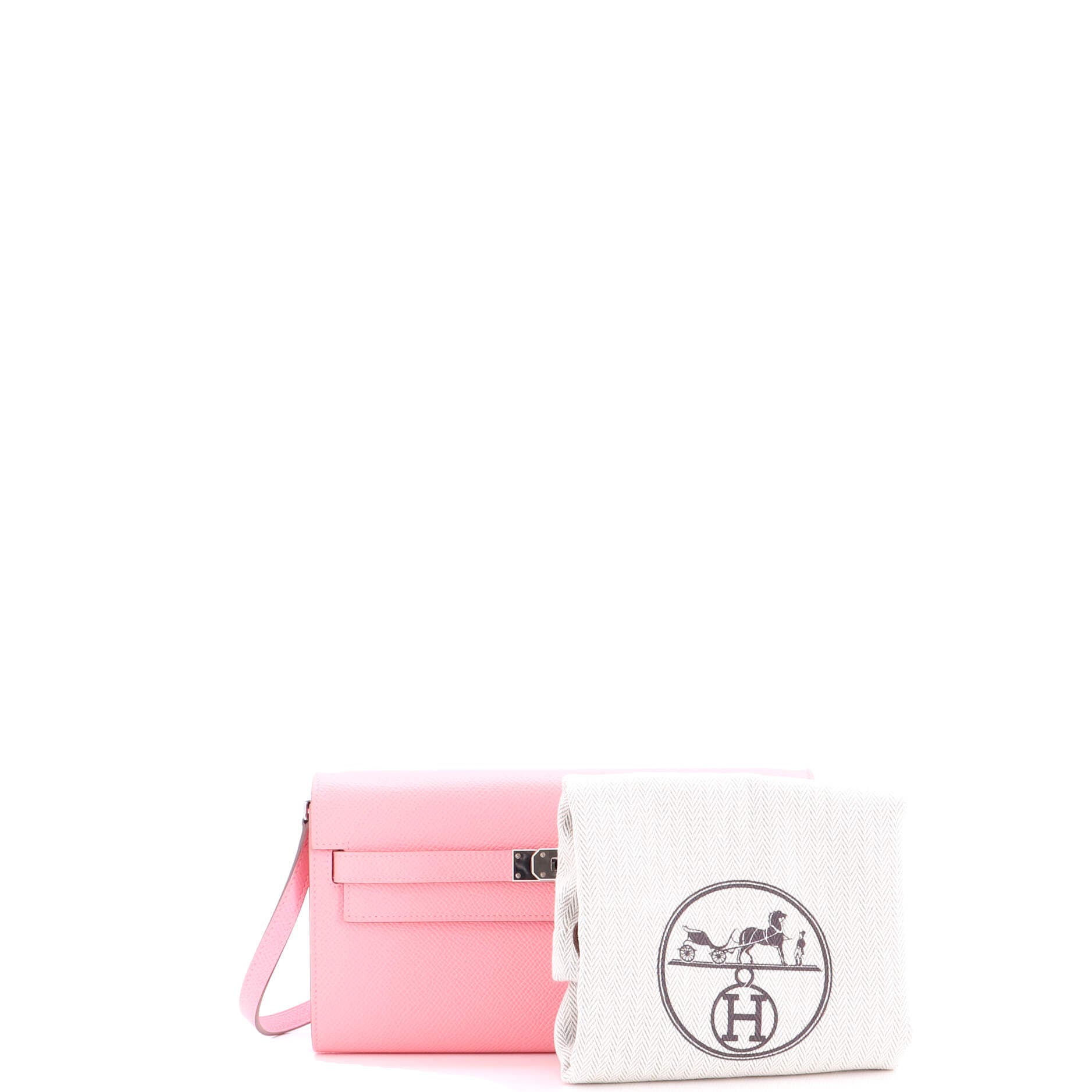 Pre-Owned Hermes Kelly To Go Wallet Epsom, Alternate, color, 