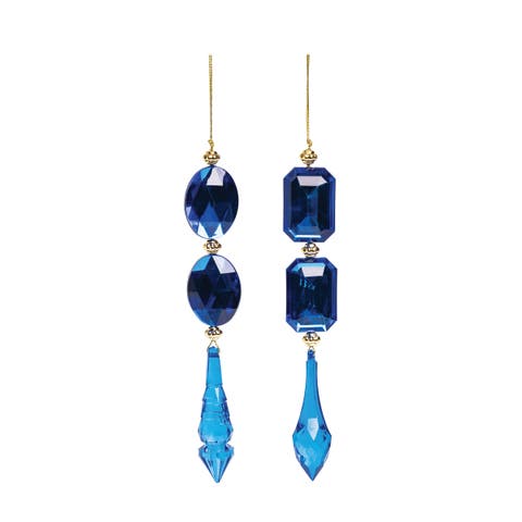 Blue Drop Ornament A/2