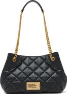 Marc Jacobs Small Quilted Plaza Leather Tote