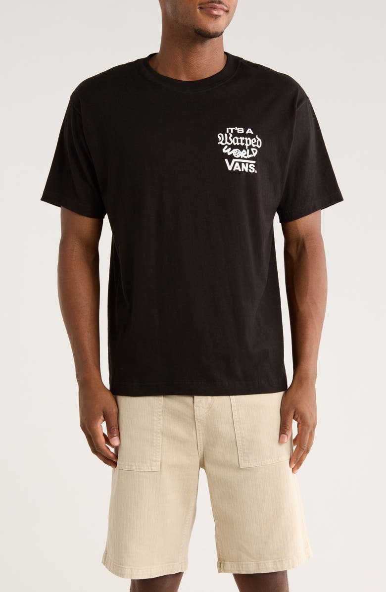 Vans Warped World Graphic T-Shirt, Main, color,