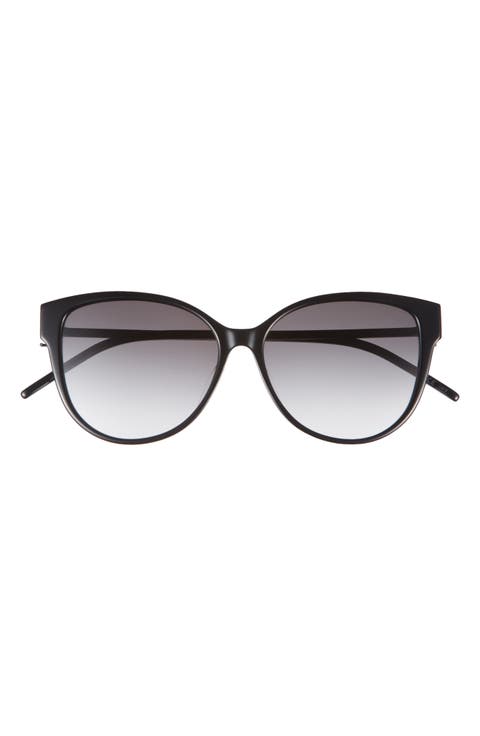 56mm Round Sunglasses