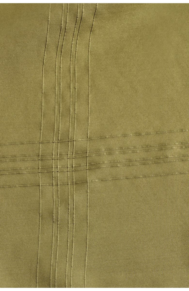 COS Silk Bandana Scarf, Alternate, color, Olive Green