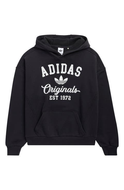 Kids' Varsity Cotton Blend Fleece Hoodie