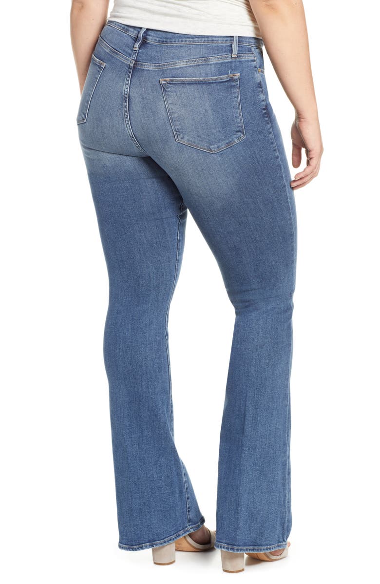FRAME Le High Flare Jeans, Alternate, color, 