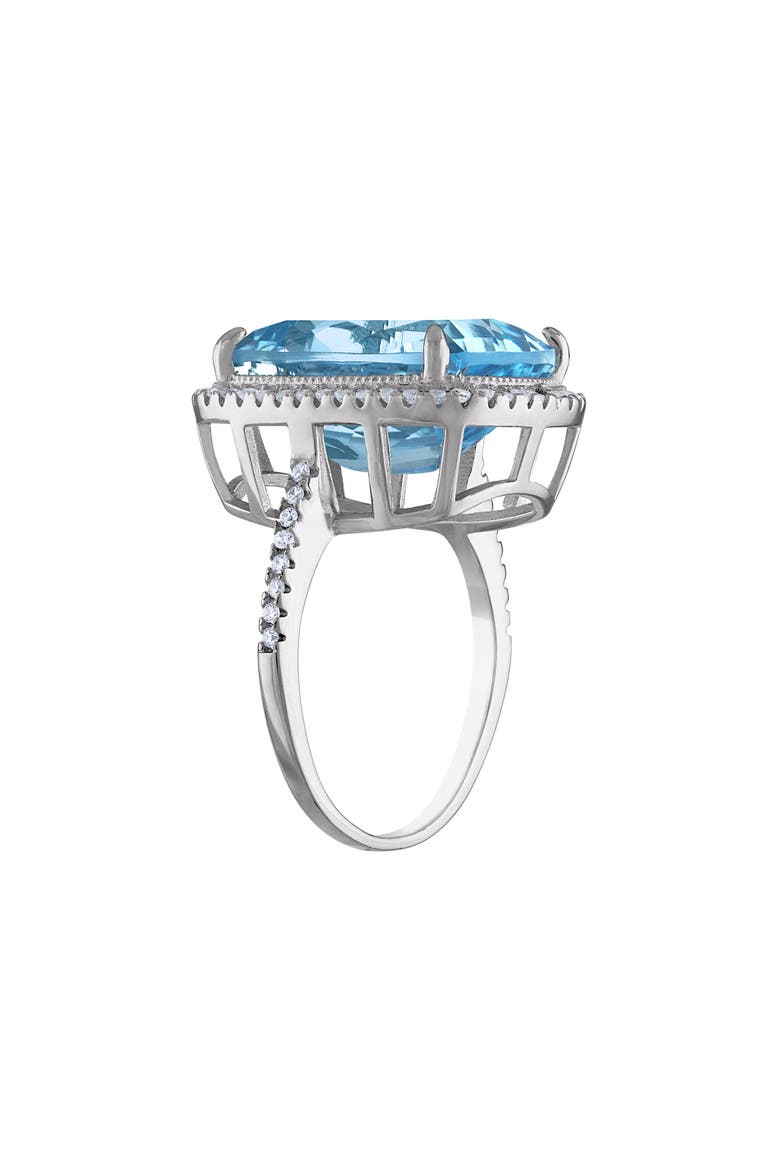 Sterling Silver Blue Topaz Ring, Alternate, color, BLUE TOPAZ