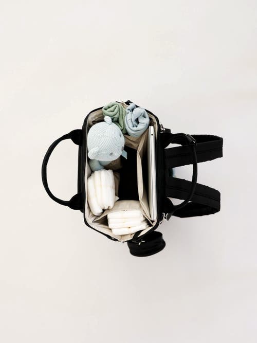 Augustnoa Diaper Bag In Black