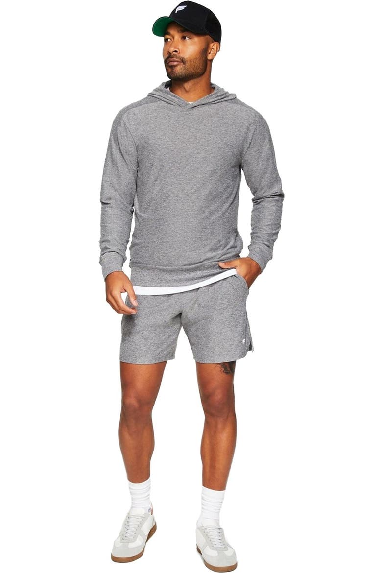 Men's The Cloud Jersey Hoodie, Alternate, color, Onyx Heather