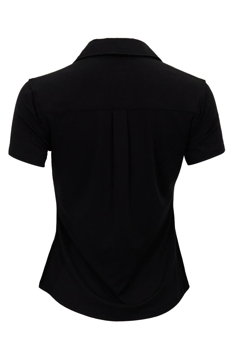 Lords of Harlech Womens Printed Button-Up Shirt, Alternate, color, Black