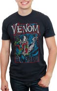 Marvel: Venom Men's Marvel Venom Classic Venom Poster  Graphic T-Shirt