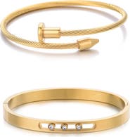 Adornia Set of 2 Assorted Bracelets