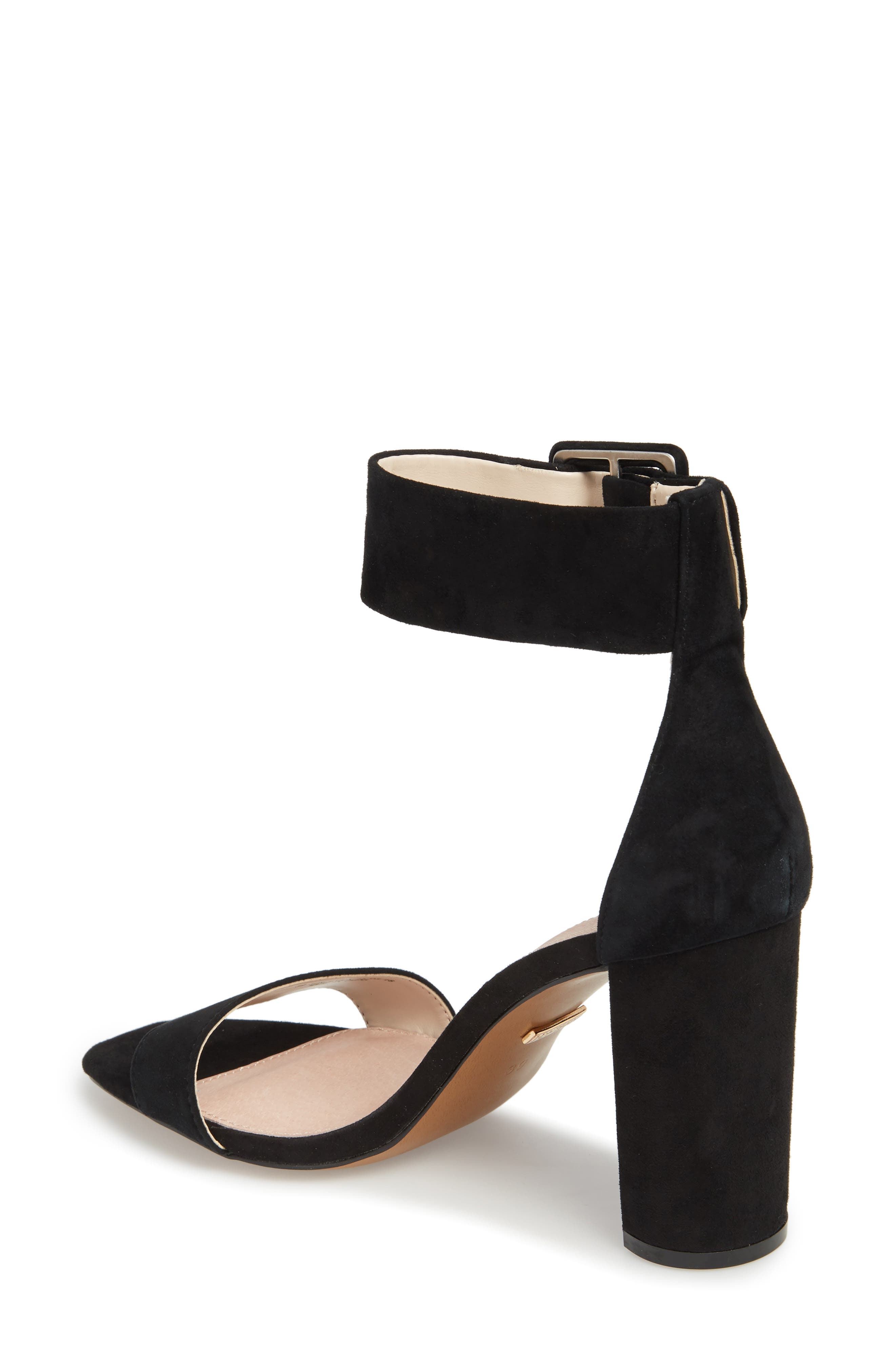 Topshop Rosie Block Heel Sandal, Alternate, color, 