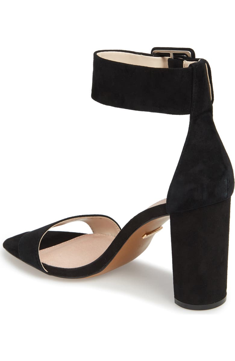 Topshop Rosie Block Heel Sandal, Alternate, color,