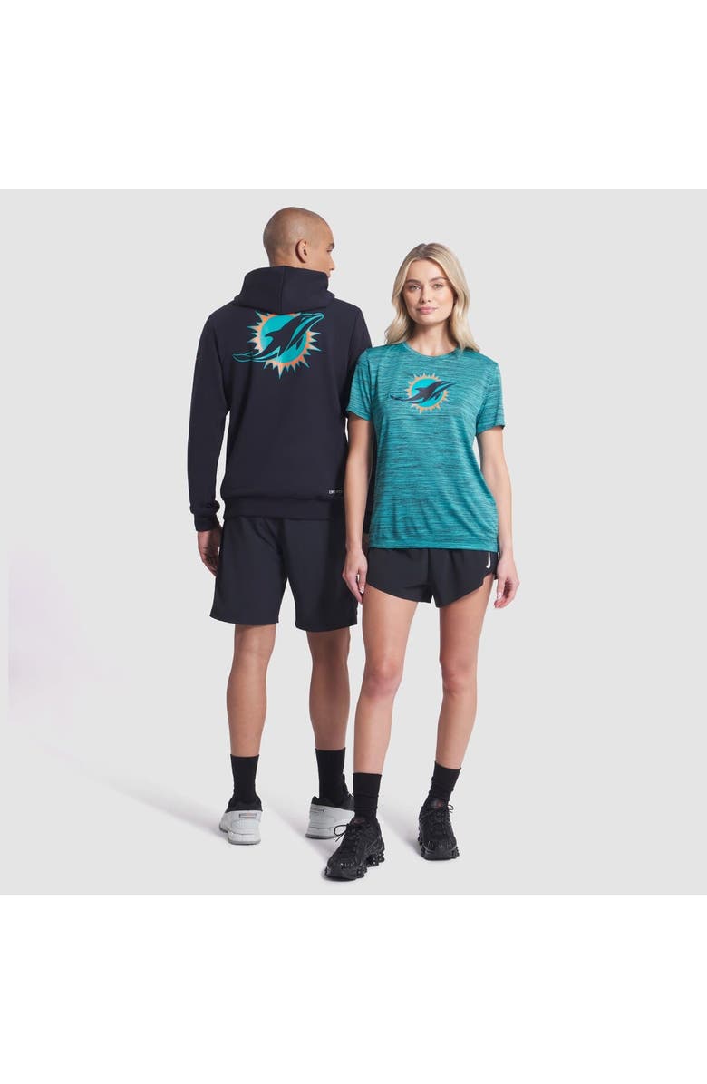 Nike Women's Nike Turbo Green Miami Dolphins 2025 Rivalries Collection Sideline Velocity Dri-FIT T-Shirt, Alternate, color, Aqua