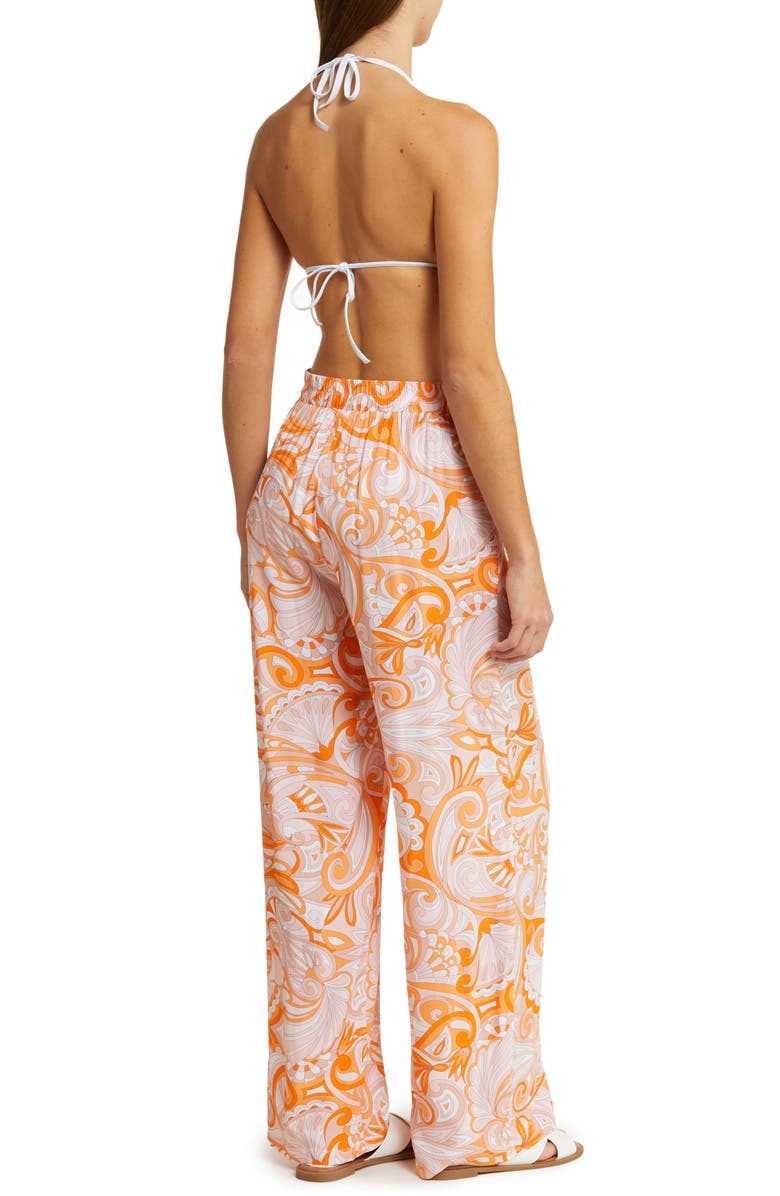 Melissa Odabash Olivia Wide Leg Cover-Up Pants, Alternate, color,