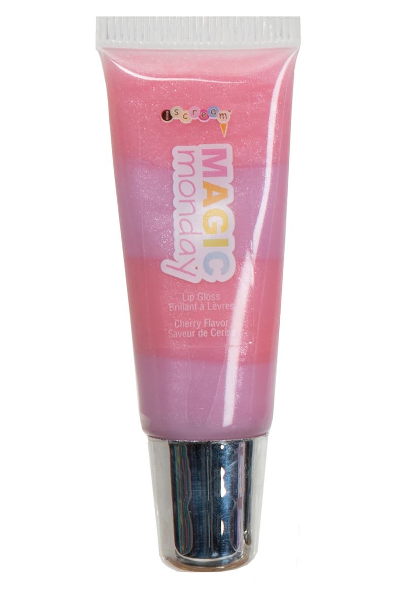 Kids' Days of the Week Lip Gloss Set, Alternate, color, PINK MULTI