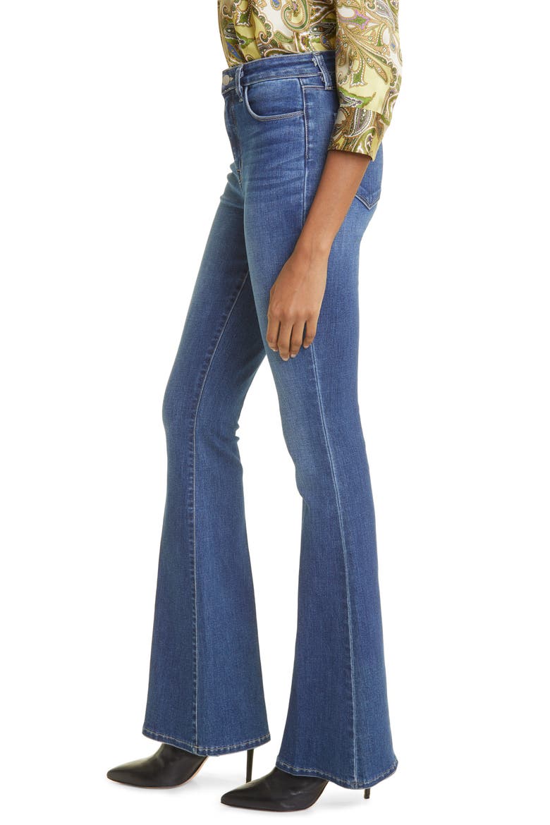 Marty Flare Jeans, Alternate, color, ALTA