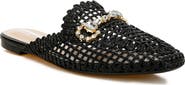 LONDON RAG Roboma Crystal Embellished Mule