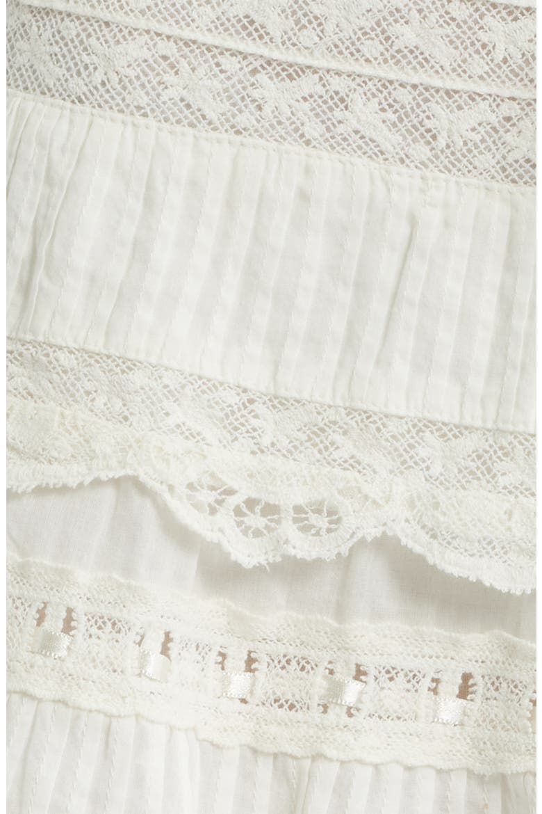 Delphie Lace Miniskirt, Alternate, color, OFF WHITE