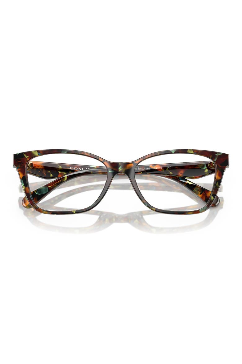 54mm Cateye Optical Glasses, Alternate, color, JADE TORTOISE / DEMO LENS