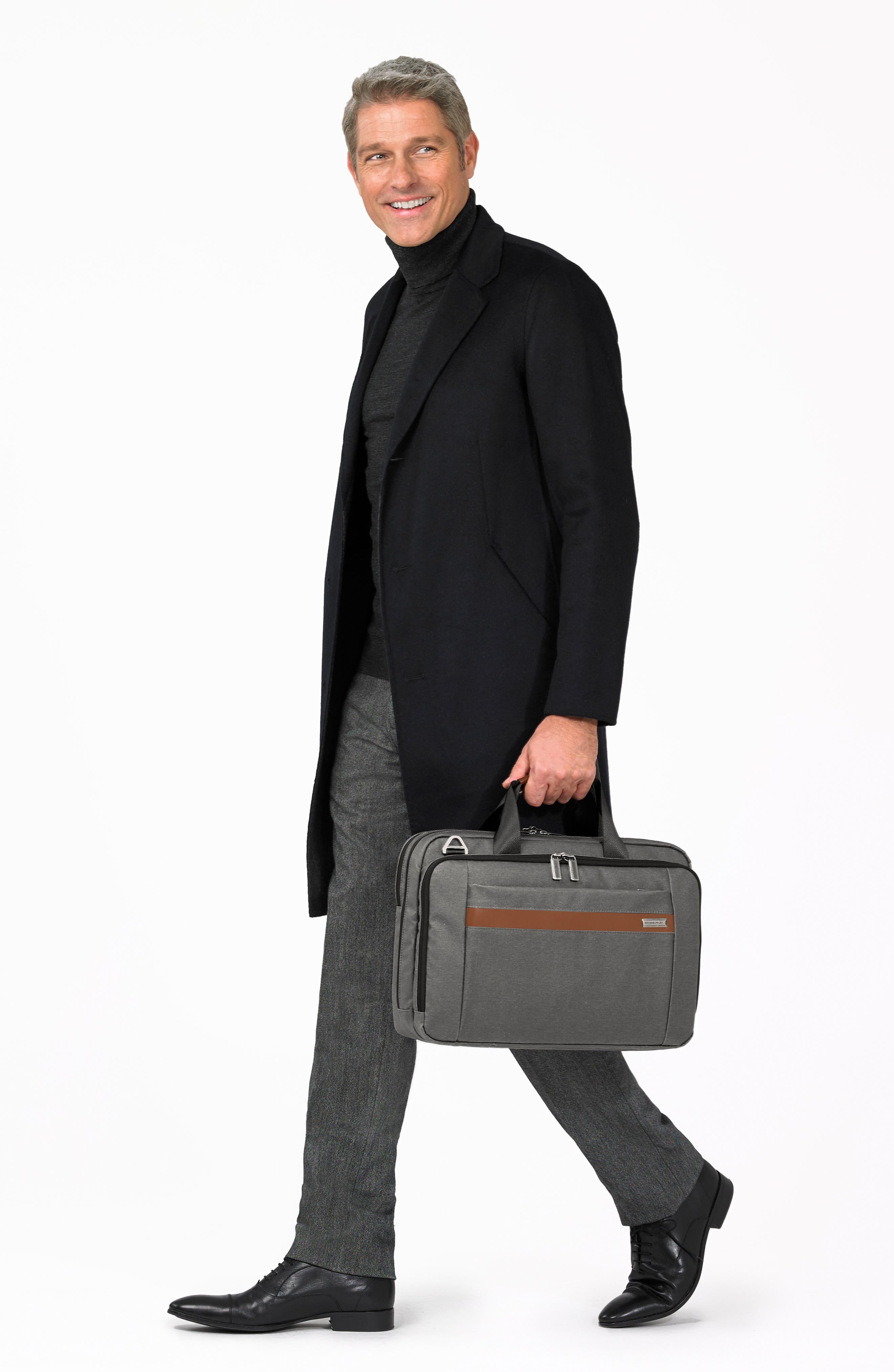 Briggs & Riley Kinzie Street RFID Pocket Convertible Laptop Briefcase/Backpack, Alternate, color, 