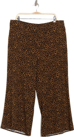 Pull-On Crop Palazzo Pants
