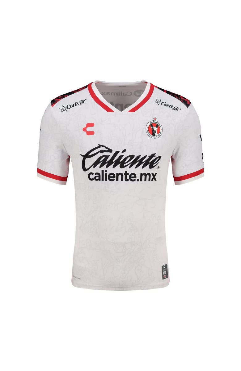 CHARLY Men's Charly  White Club Tijuana 2025/26 Away Authentic Jersey, Alternate, color, White