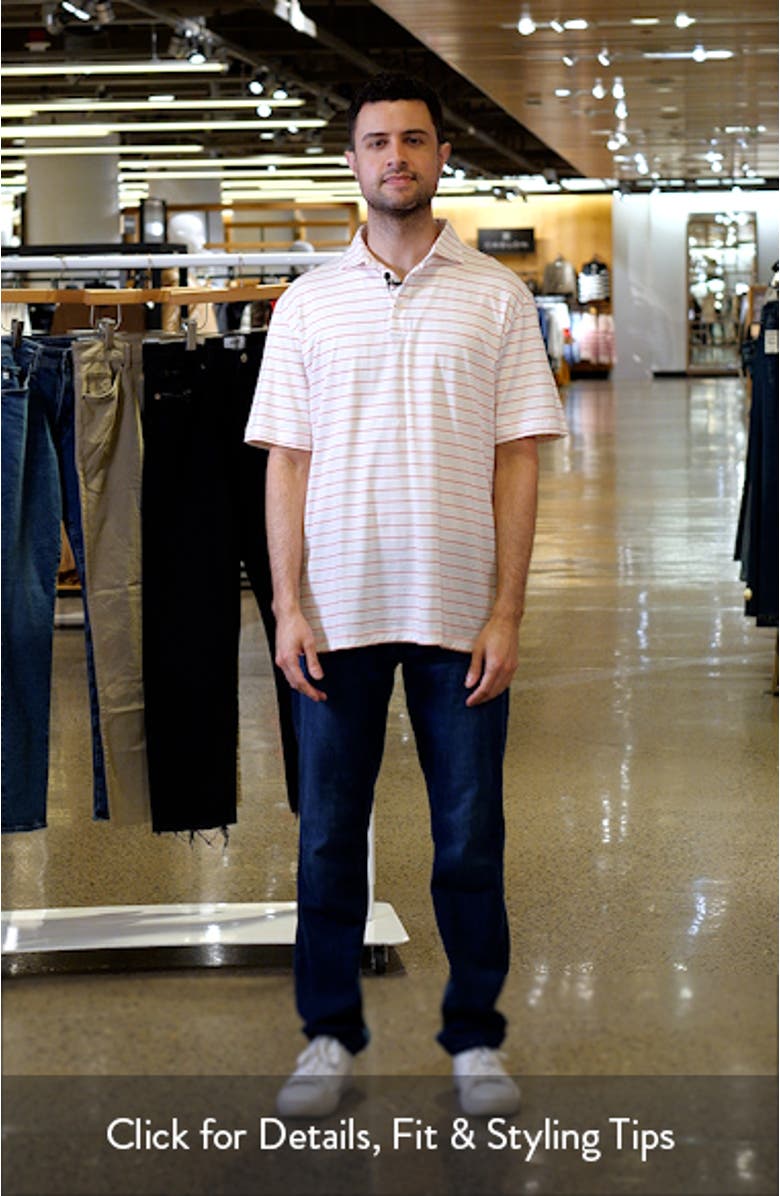 Crown Comfort Stripe Pima Cotton Polo, sales video thumbnail