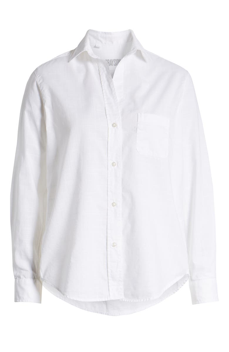 Grayson The Hero Washed Cotton Shirt, Alternate, color, 