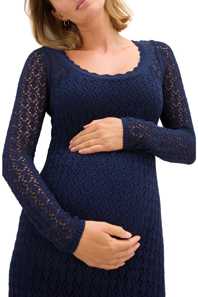 The Carmella Dress, Alternate, color, Navy