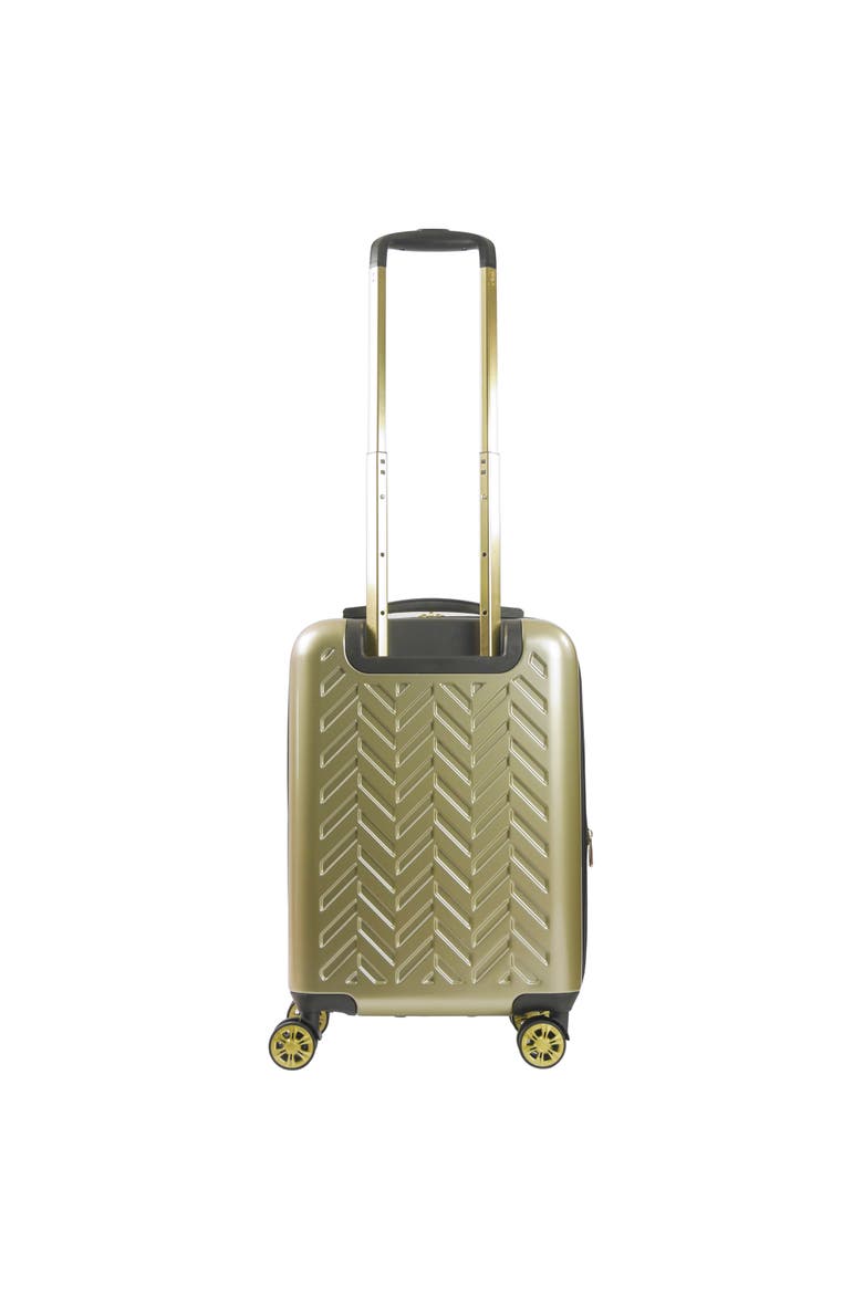 Groove 22 inch Hardside Spinner luggage, Alternate, color, Gold