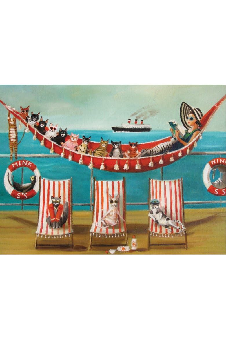 All Paws on Deck 500 Piece Puzzle, Alternate, color, No Color