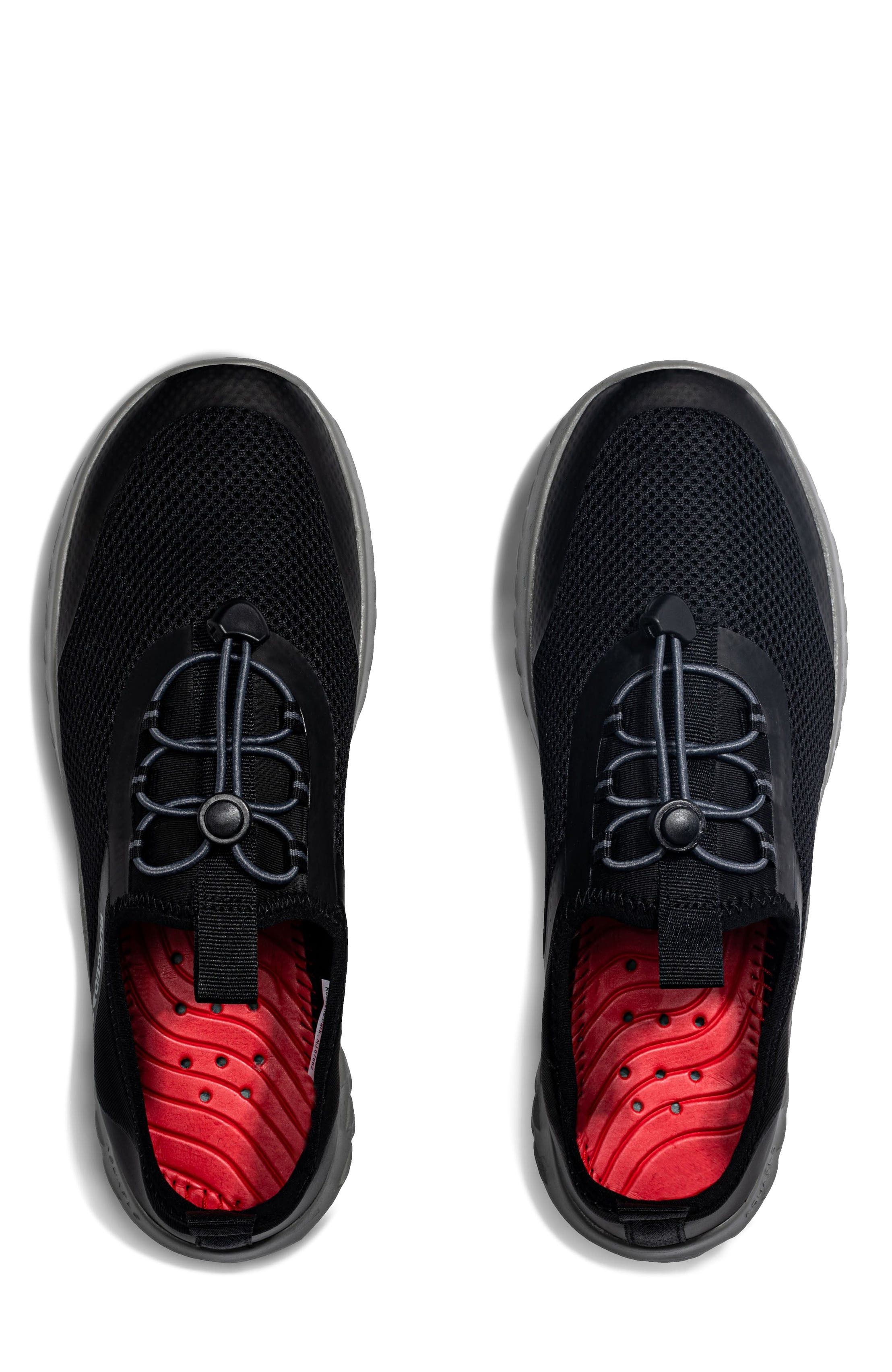 RUGGED SHARK Mens Cay Water Shoes, Alternate, color, Black