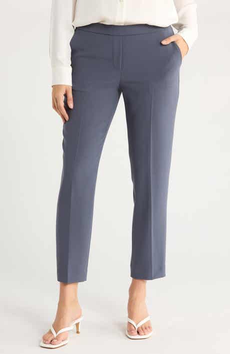 Theory Treeca Flat Front Crop Pull-On Pants