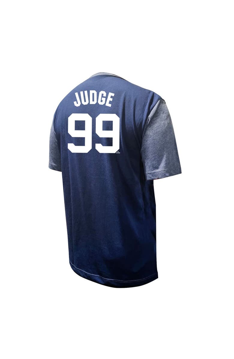 PROFILE Men's Profile Aaron Judge Navy New York Yankees Big & Tall Name & Number T-Shirt, Alternate, color, Navy